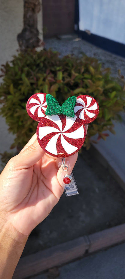 Disney Peppermint Badge Reel