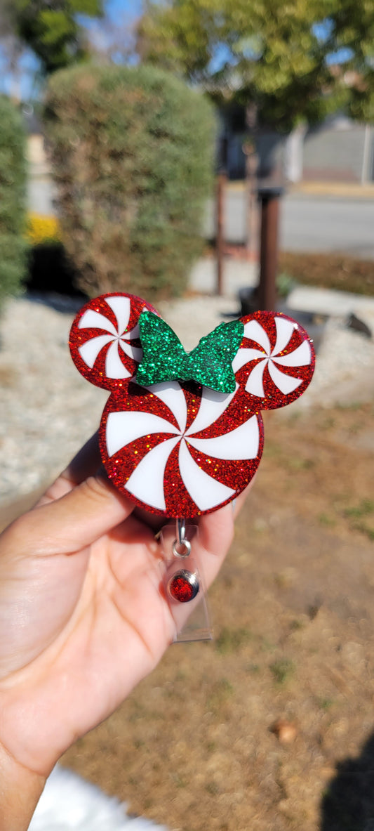 Disney Peppermint Badge Reel