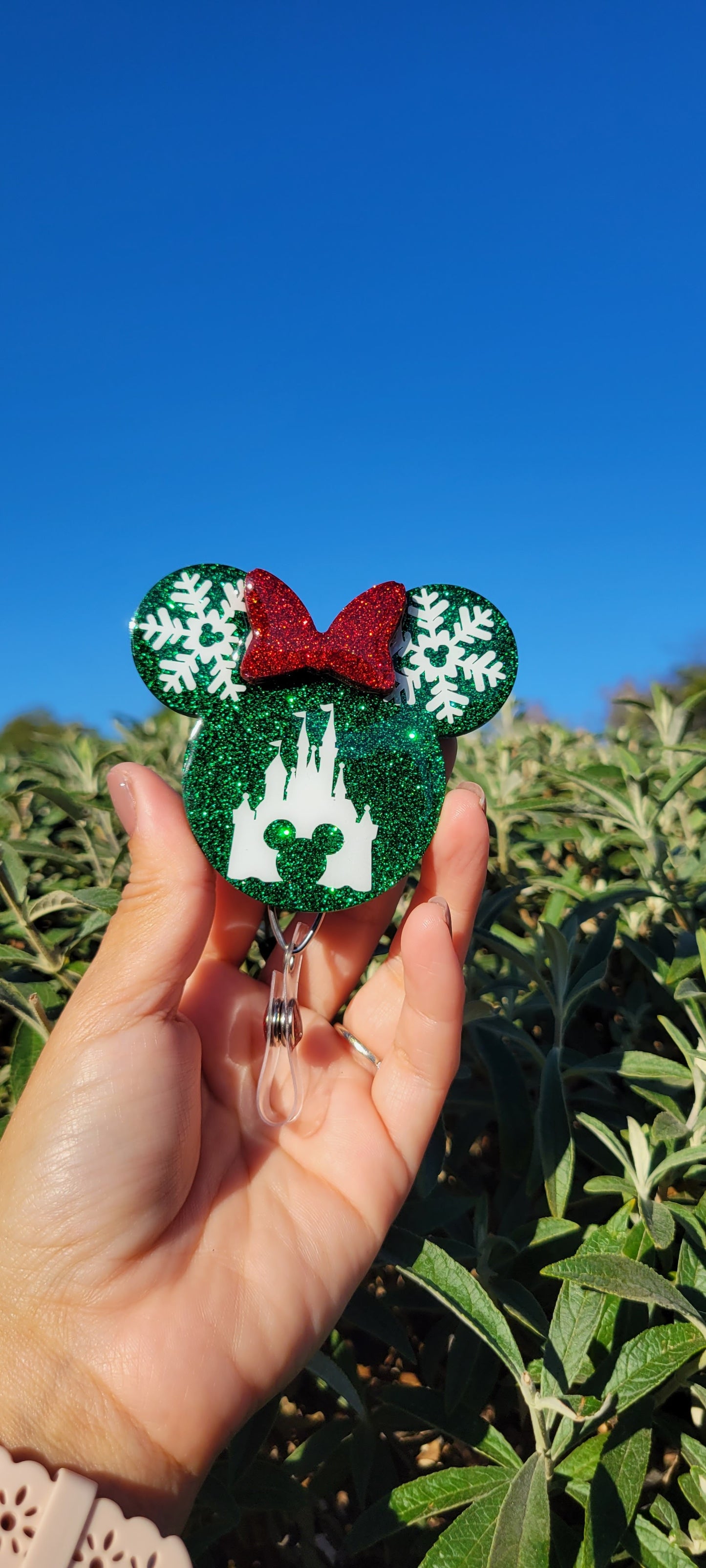 Christmas Disney Badge Reel