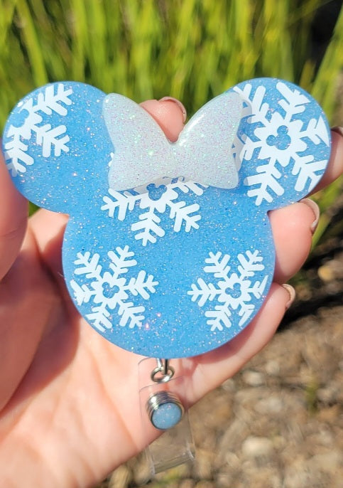 Disney Snowflake Badge Reel