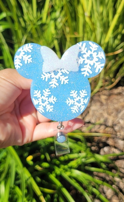 Disney Snowflake Badge Reel