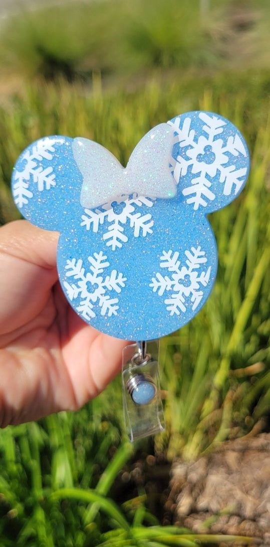 Disney Snowflake Badge Reel