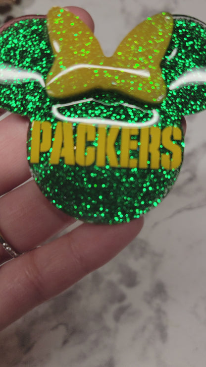 Packers Football Badge reel