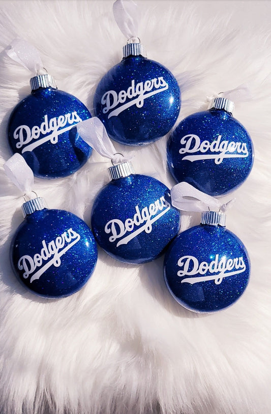 Dodgers Christmas Ornaments