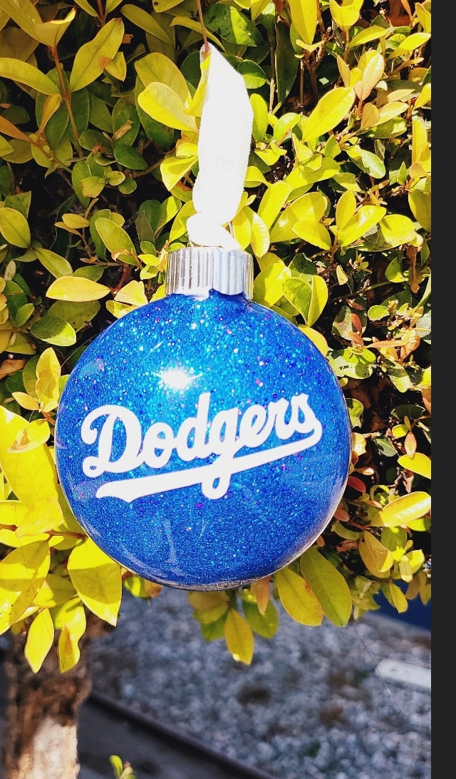 Dodgers Christmas Ornaments